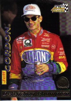 1996 Action Packed Credentials #4 Jeff Gordon Front