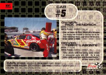 1996 Finish Line - Man & Machine #MM5 Rick Hendrick / Terry Labonte Back