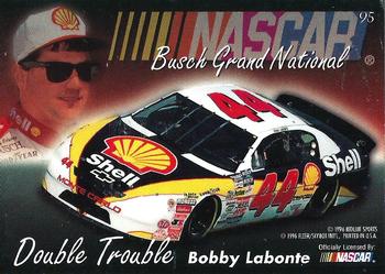 1996 Flair #95 Bobby Labonte Back