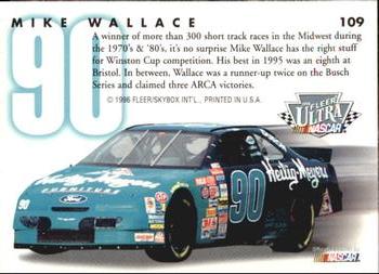 1996 Ultra #109 Mike Wallace Back