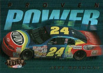 1996 Ultra Update - Proven Power #4 Jeff Gordon Front