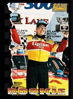 1996 Pinnacle Racer's Choice #106 Johnny Benson Jr. Front