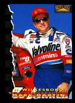 1996 Pinnacle Racer's Choice #85 Mark Martin Front