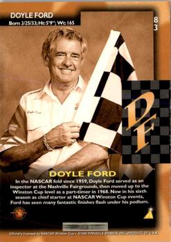 1996 Pinnacle #83 Doyle Ford Back