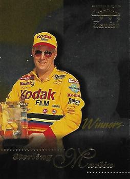 1996 Pinnacle Zenith #95 Sterling Marlin Front