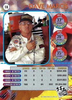 1996 Press Pass #18 Dave Marcis Back