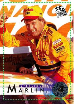 1996 Press Pass #19 Sterling Marlin Front