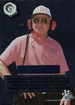1996 Press Pass M-Force #39 Cale Yarborough Back