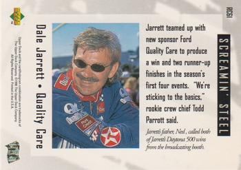 1996 Upper Deck Road to the Cup #RC61 Dale Jarrett Back