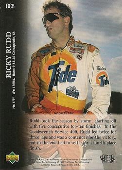 1996 Upper Deck Road to the Cup #RC8 Ricky Rudd Back