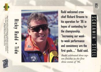 1996 Upper Deck Road to the Cup #RC57 Ricky Rudd Back