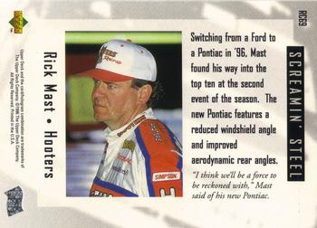 1996 Upper Deck Road to the Cup #RC69 Rick Mast Back