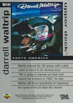 1996 Upper Deck Road to the Cup #RC101 Darrell Waltrip Back