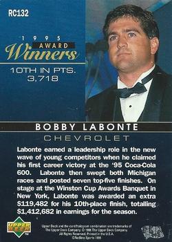 1996 Upper Deck Road to the Cup #RC132 Bobby Labonte Back