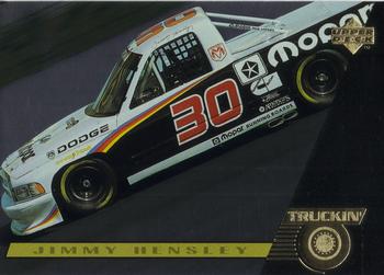 1996 Upper Deck Road to the Cup #RC140 Jimmy Hensley Front