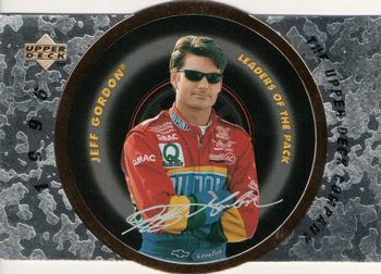 1996 Upper Deck Road to the Cup - Leaders of the Pack #LP1 Jeff Gordon Front