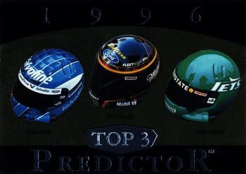 1996 Upper Deck Road to the Cup - Predictors: Top 3 #T5 Mark Martin / Rusty Wallace / Bobby Labonte Front