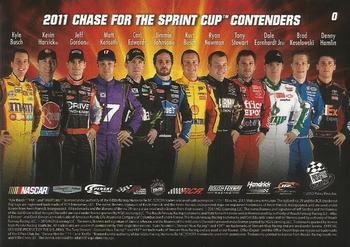 2012 Press Pass #0 Chase Contenders Back