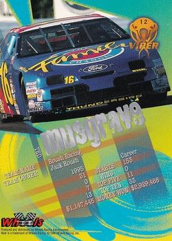 1996 Wheels Viper #12 Ted Musgrave Back