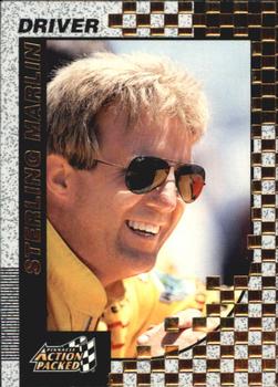 1997 Action Packed #4 Sterling Marlin Front