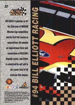 1997 Action Packed #32 Bill Elliott's Car Back