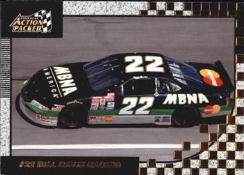 1997 Action Packed #35 Ward Burton's Car Front