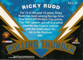 1997 Action Packed - Rolling Thunder #14 Ricky Rudd Back