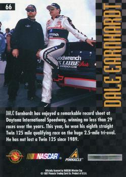 1997 Pinnacle #66 Dale Earnhardt's Car Back