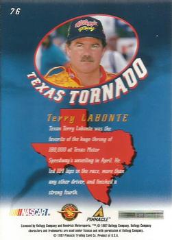 1997 Pinnacle #76 Terry Labonte Back