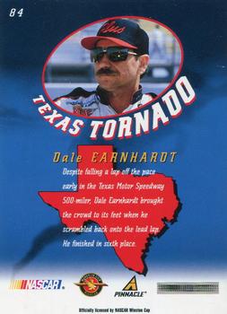1997 Pinnacle #84 Dale Earnhardt Back