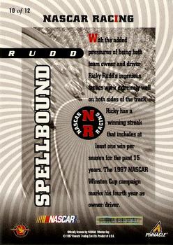 1997 Pinnacle - Spellbound #10 Ricky Rudd Back