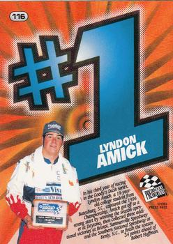 1997 Press Pass #116 Lyndon Amick Back