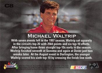 1997 Maxx - Chase the Champion #C8 Michael Waltrip Back