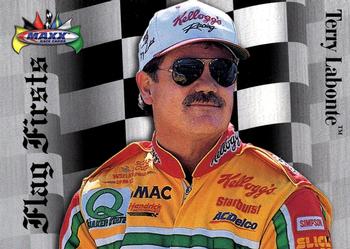 1997 Maxx - Flag Firsts #FF5 Terry Labonte Front