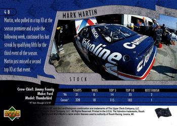 1997 SP #48 Mark Martin's Car Back