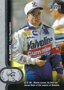 1997 Upper Deck Victory Circle #6 Mark Martin Front
