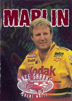 1997 Wheels Race Sharks - Great White #7 Sterling Marlin Front