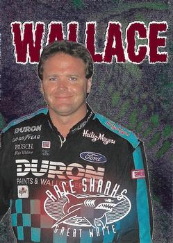 1997 Wheels Race Sharks - Great White #13 Mike Wallace Front