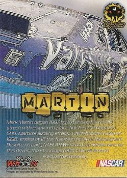 1997 Wheels Viper #4 Mark Martin Back
