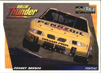 1998 Collector's Choice #66 Johnny Benson's Car Front