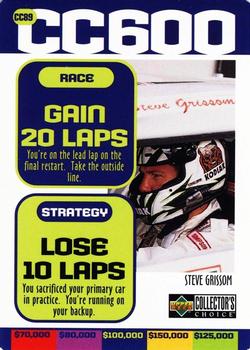 1998 Collector's Choice - CC600 #CC89 Steve Grissom Front