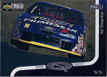 1998 Collector's Choice - Star Quest #SQ27 Ted Musgrave's Car Front