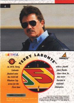 1998 Pinnacle Mint Collection #4 Terry Labonte Back