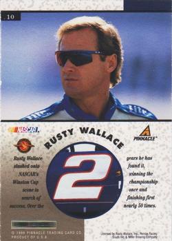 1998 Pinnacle Mint Collection #10 Rusty Wallace Back