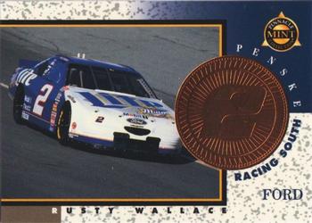 1998 Pinnacle Mint Collection #22 Rusty Wallace's Car Front