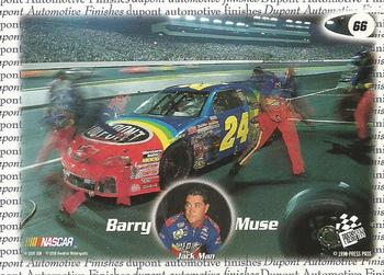 1998 Press Pass #66 Barry Muse Back