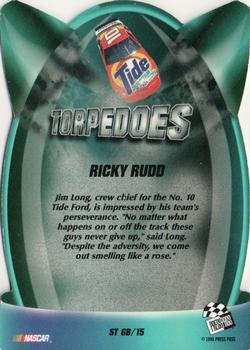 1998 Press Pass - Torpedoes #ST 6B Ricky Rudd's Car Back
