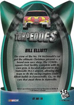 1998 Press Pass - Torpedoes #ST 8B Bill Elliott's Car Back