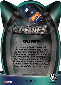 1998 Press Pass - Torpedoes #ST 10B Kyle Petty's Car Back