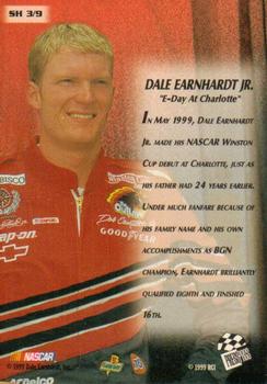 1999 Press Pass Stealth - Headlines #SH 3 Dale Earnhardt Jr. Back